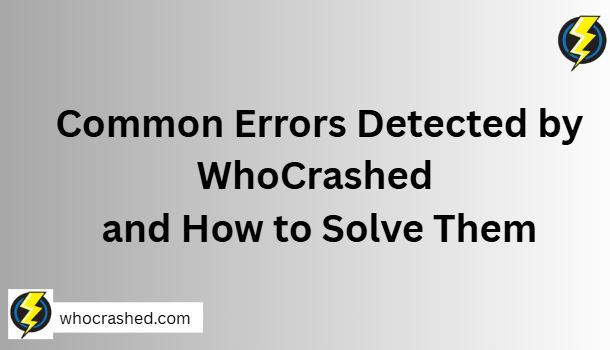 WhoCrashed